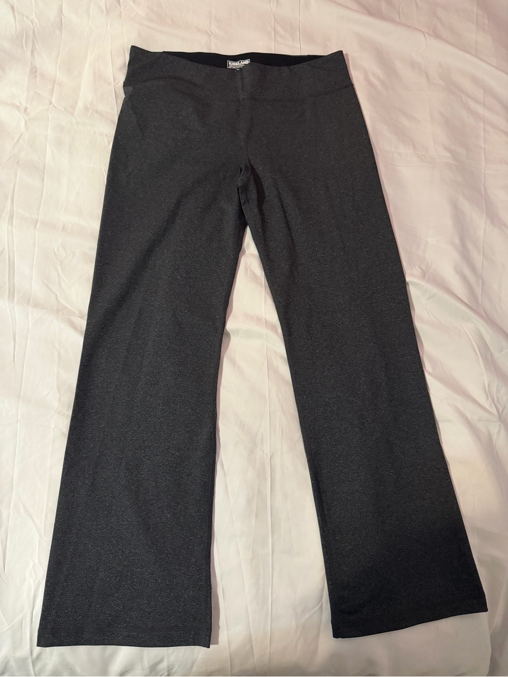 Kirkland Signature Black Stretch Bootcut Pants
